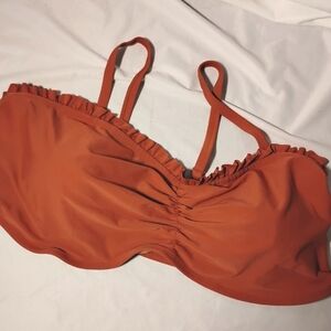 Bikini Swim Top Old Navy Cinched Ruffled